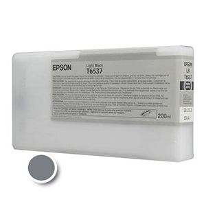 Kartuša Epson T6537 (C13T653700), 200ml (original, svetlo črna) | MEGAtoner.si