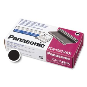 Termo rola Panasonic KX-FA136X (KX-F1010), 2x 320 strani (original, črna) | MEGAtoner.si