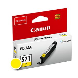 Kartuša Canon CLI-571Y, 7ml (original, rumena) | MEGAtoner.si