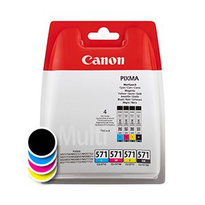 Komplet kartuš Canon CLI-571 Multipack (original, komplet) | MEGAtoner.si
