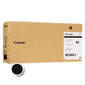 Kartuša Canon PFI-707BK, 700ml (original, črna) | MEGAtoner.si