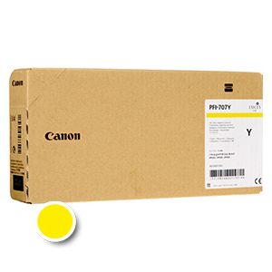 Kartuša Canon PFI-707Y, 700ml (original, rumena) | MEGAtoner.si