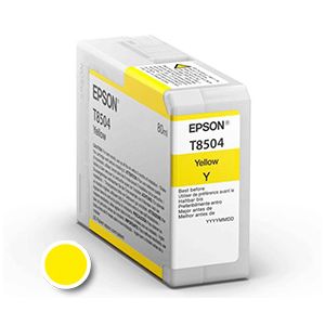 Kartuša Epson T8504 (C13T850400), 80ml (original, rumena) | MEGAtoner.si