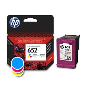 Kartuša HP št. 652 Tri-color (F6V24AE), 200 strani (original, barvna) | MEGAtoner.si