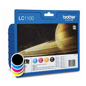 Komplet kartuš Brother LC1100 Value Pack (original, komplet) | MEGAtoner.si