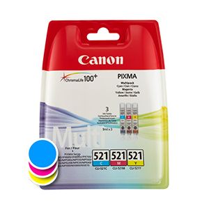 Komplet kartuš Canon CLI-521 Multipack (original, komplet) | MEGAtoner.si