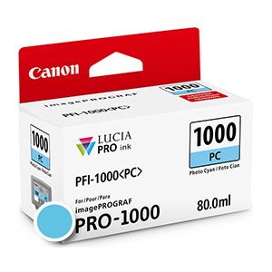 Kartuša Canon PFI-1000PC (0550C001AA), 80ml (original, foto modra) | MEGAtoner.si