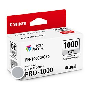 Kartuša Canon PFI-1000PGY (0553C001AA), 80ml (original, foto siva) | MEGAtoner.si