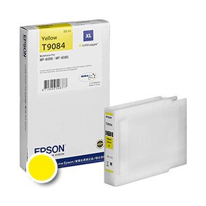 Kartuša Epson T9084 XL (C13T908440), 4.000 strani (original, rumena) | MEGAtoner.si