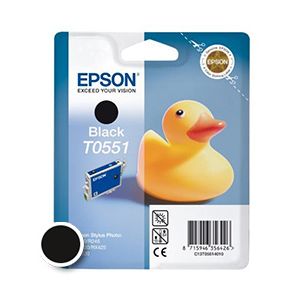 Kartuša Epson T0551 (C13T05514010), 8ml (original, črna) | MEGAtoner.si