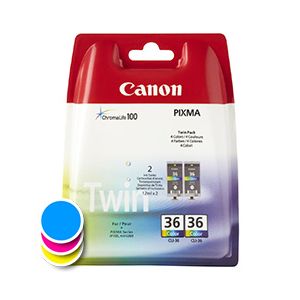 Kartuša Canon CLI-36 Twin pack (dvojno pakiranje), 2x 12ml (original, barvna) | MEGAtoner.si