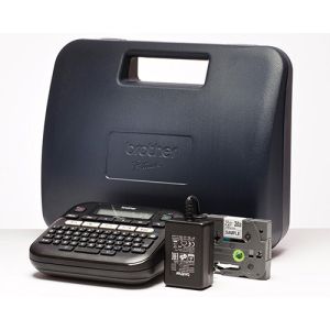 Tiskalnik nalepk Brother P-Touch PT-D210VP (ČB, termalni) | MEGAtoner.si