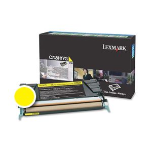 Toner Lexmark C748H1YG, 10.000 strani (original, rumena) | MEGAtoner.si