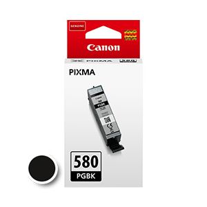 Kartuša Canon PGI-580PGBK (2078C001AA), 11.2ml (original, pigmentno črna) | MEGAtoner.si