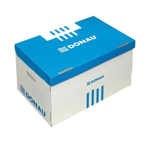 Donau arhivska škatla za 6 registratorjev, modra | MEGAtoner.si