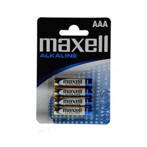 Maxell baterija AAA (LR03), alkalna (4 kos) | MEGAtoner.si