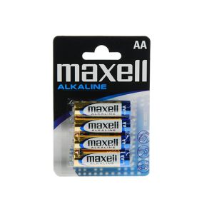 Maxell baterija AA (LR6), alkalna (4 kos) | MEGAtoner.si