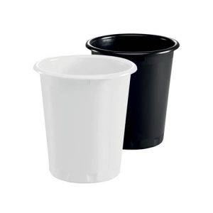 Durable koš za smeti BASIC, bel | MEGAtoner.si