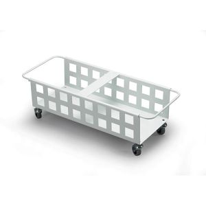 Durable Durabin voziček za 2x40l, bel | MEGAtoner.si