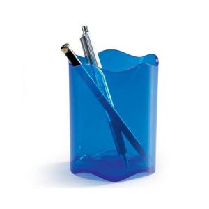 Durable lonček za svinčnike TREND, prosojno moder | MEGAtoner.si